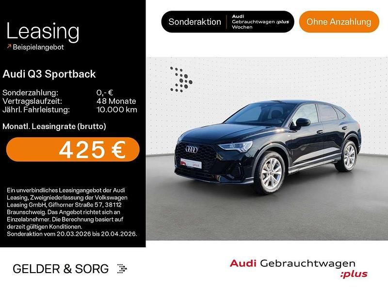 Gebraucht Audi Q3 S-Line 150 PS (110 kW) 2025 Mythosschwarz metallic SUV