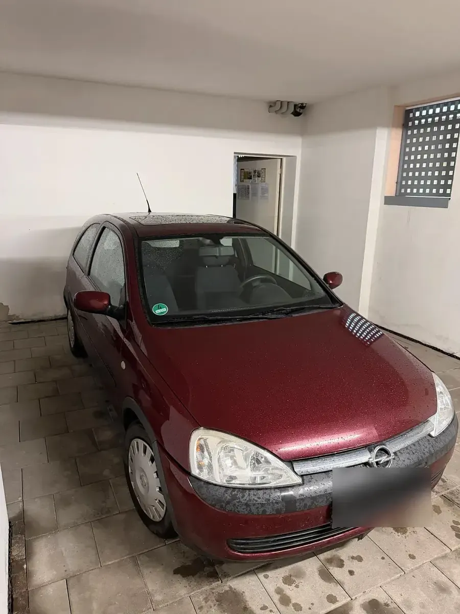 Gebraucht Opel Corsa 59 PS (43 kW) 2003 Rot Kleinwagen