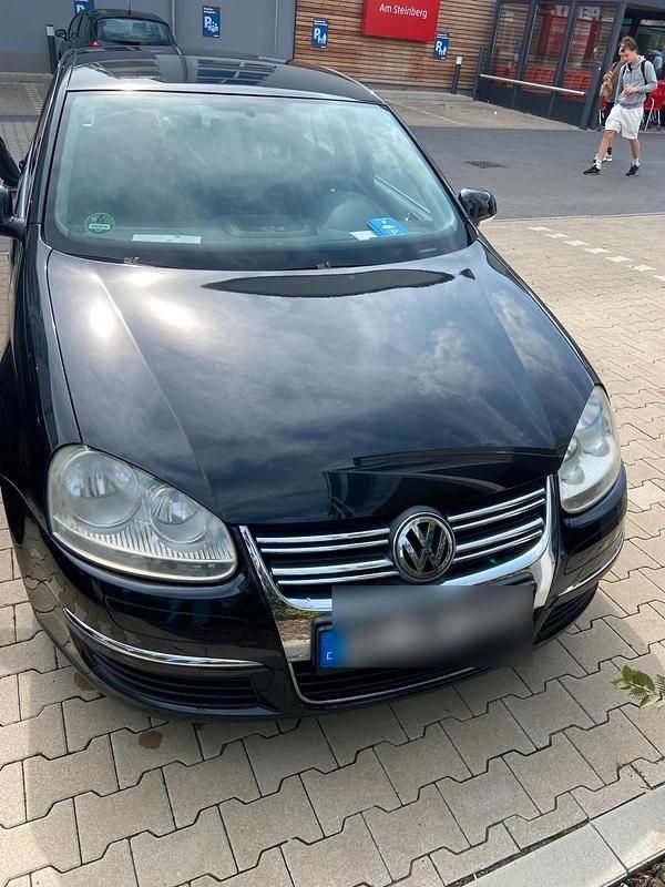Schwarz Gebraucht 2007 VW Jetta Limousine | 3.200 € (Fairer Preis) - Bild 1/4