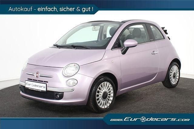Violett Gebraucht 2013 Fiat 500C Lounge Cabrio | 6.500 € (Guter Preis) - Bild 1/4