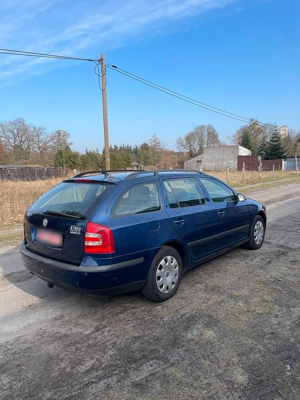 Gebraucht Skoda Octavia 2008 Blau Kombi