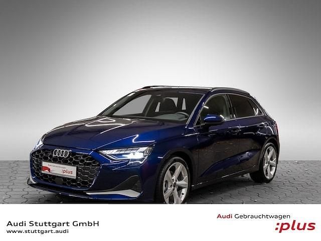 Navarrablau metallic Gebraucht 2025 Audi A3 Advanced Plus | 35.440 € (Etwas zu teuer) - Bild 1/4