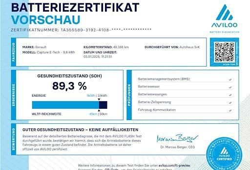Gebraucht Renault Captur Intens 158 PS (116 kW) 2021 Grau SUV