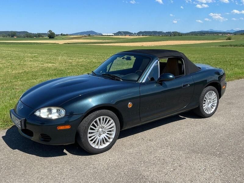 Grün Gebraucht 2004 Mazda MX5 Impuls Cabrio | 7.890 € (Fairer Preis) - Bild 1/4