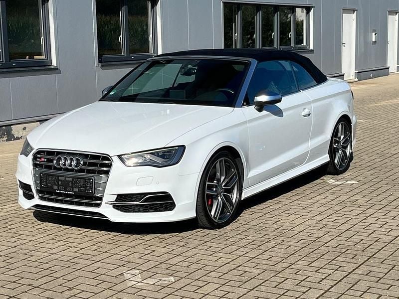 Weiß Gebraucht 2015 Audi S3 Cabriolet Sport Cabrio | 34.990 € - Bild 1/4