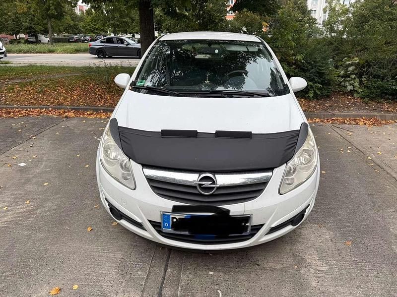 Gebraucht Opel Corsa Selection 80 PS (58 kW) 2009 Weiß Kleinwagen