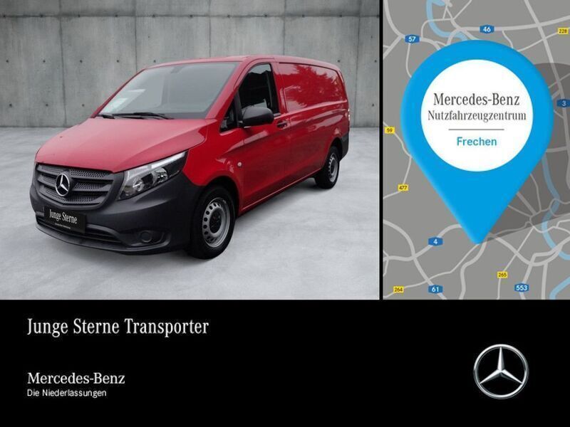 Rot Gebraucht 2020 Mercedes Vito Van / Kleinbus | 17.588 € (Fairer Preis) - Bild 1/4