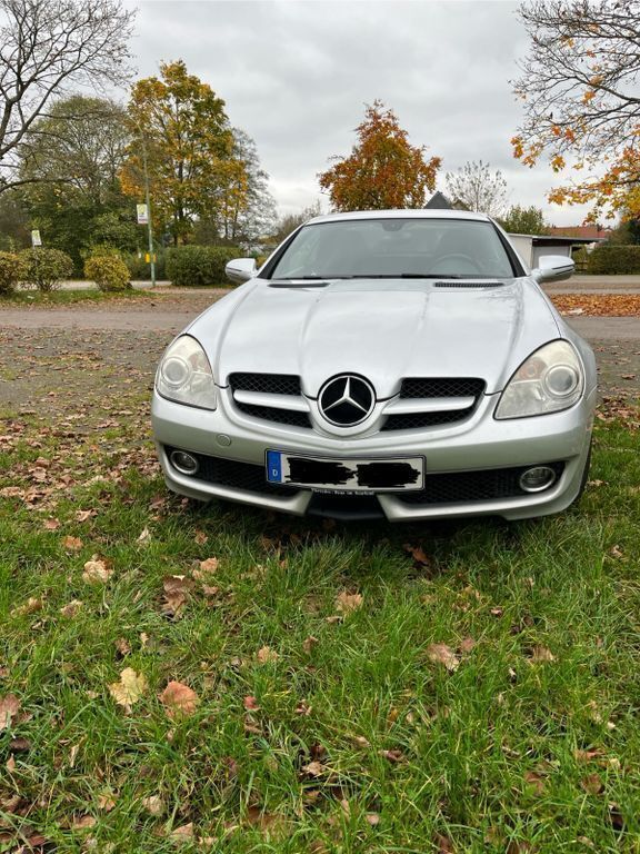 Silber Gebraucht 2008 Mercedes SLK200 Cabrio | 6.500 € (Teuer) - Bild 1/4