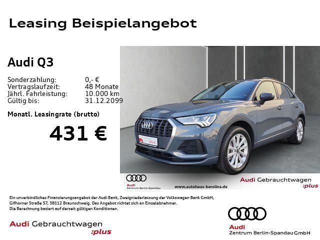 Nanograu metallic Gebraucht 2023 Audi Q3 Ambiente SUV | 32.333 € (Guter Preis) - Bild 1/4