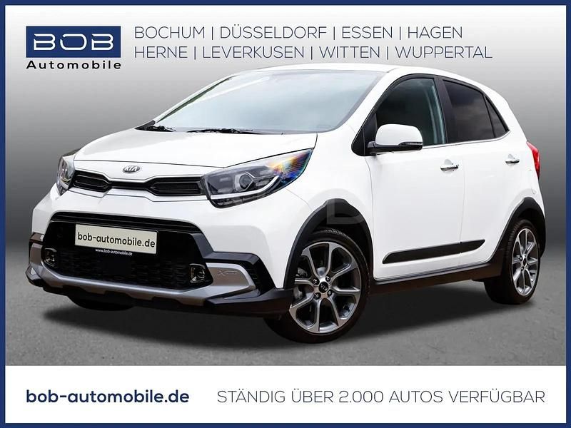 Weiß Gebraucht 2021 Kia Picanto X-Line Kleinwagen | 14.888 € (Fairer Preis) - Bild 1/4