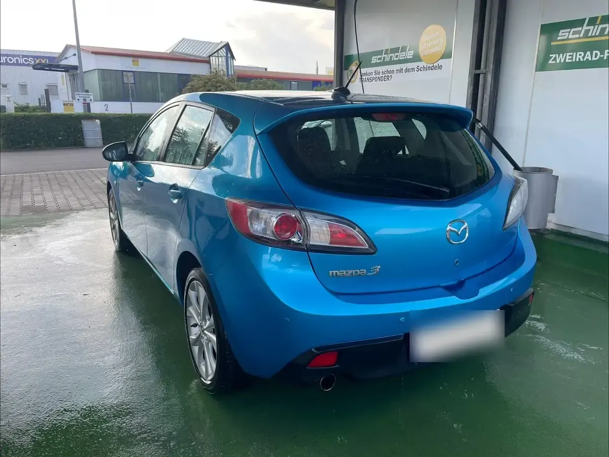 Gebraucht Mazda 3 High 151 PS (111 kW) 2009 Blau Limousine