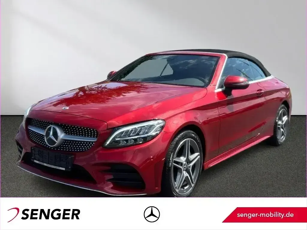 Gebraucht Mercedes C180 AMG line 156 PS (114 kW) 2018 Cabrio