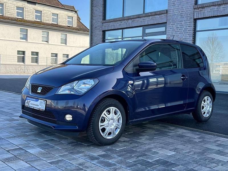 Gebraucht Seat Mii Chic 60 PS (44 kW) 2016 Blue "blueberry" Kleinwagen