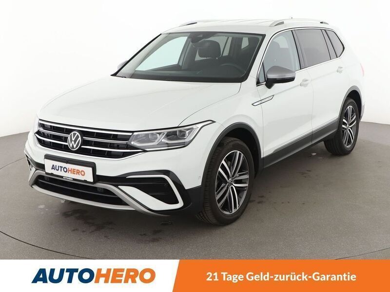 Weiß Gebraucht 2022 VW Tiguan Allspace Elegance SUV | 38.720 € (Fairer Preis) - Bild 1/3