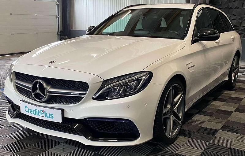 Gebraucht Mercedes C63 AMG AMG 476 PS (350 kW) 2018 Weiß Limousine