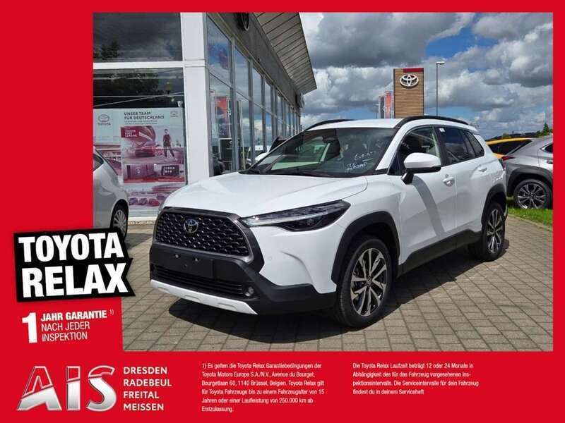 Schneeweiß Neu 2025 Toyota Corolla Cross SUV | 33.390 € (Guter Preis) - Bild 1/3