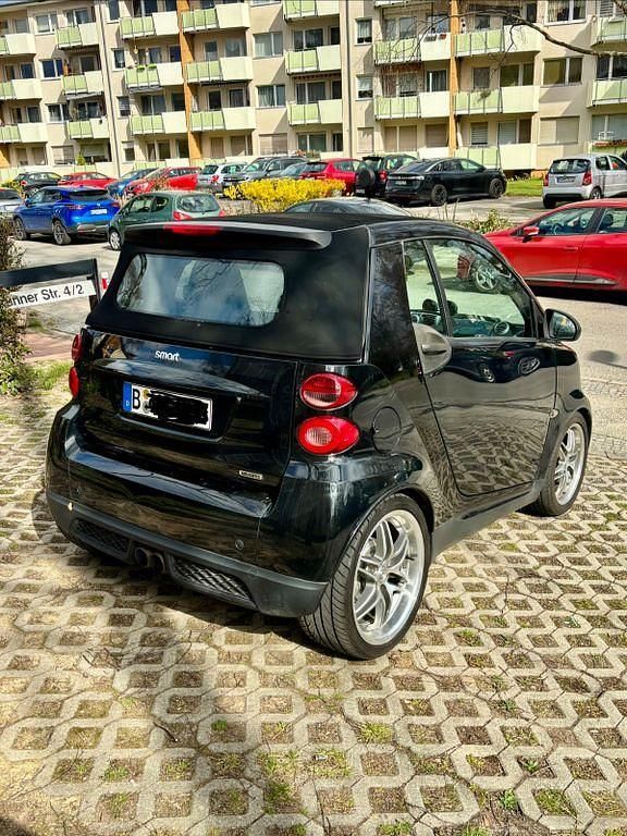 Gebraucht Smart ForTwo Cabrio Brabus 102 PS (75 kW) 2011 Schwarz Cabrio
