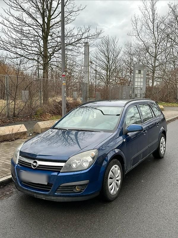 Blau Gebraucht 2007 Opel Astra Limousine | 1.200 € (Guter Preis) - Bild 1/4