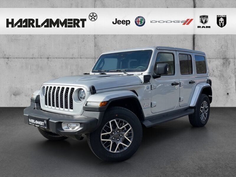 Silber Gebraucht 2023 Jeep Wrangler Sahara SUV | 65.490 € (Etwas zu teuer) - Bild 1/4