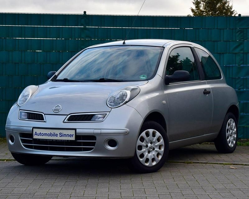 Silver (m) Gebraucht 2009 Nissan Micra Visia Kleinwagen | 2.780 € (Etwas zu teuer) - Bild 1/4
