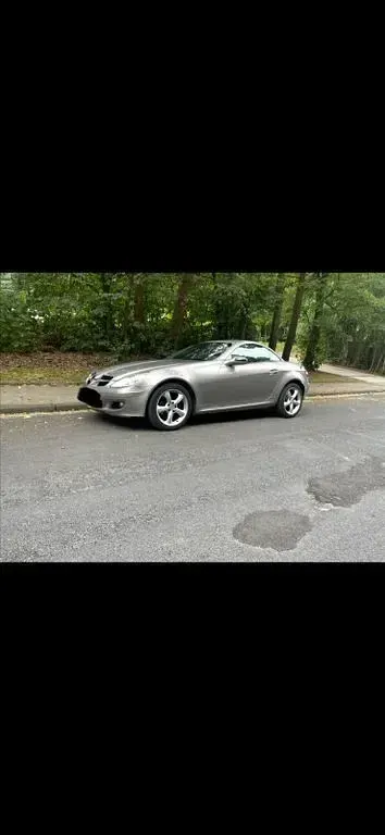 Gebraucht Mercedes SLK200 163 PS (119 kW) 2004 Grau Cabrio
