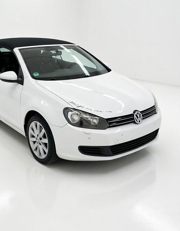 Gebraucht VW Golf Cabriolet 122 PS (89 kW) 2012 Weiß Cabrio