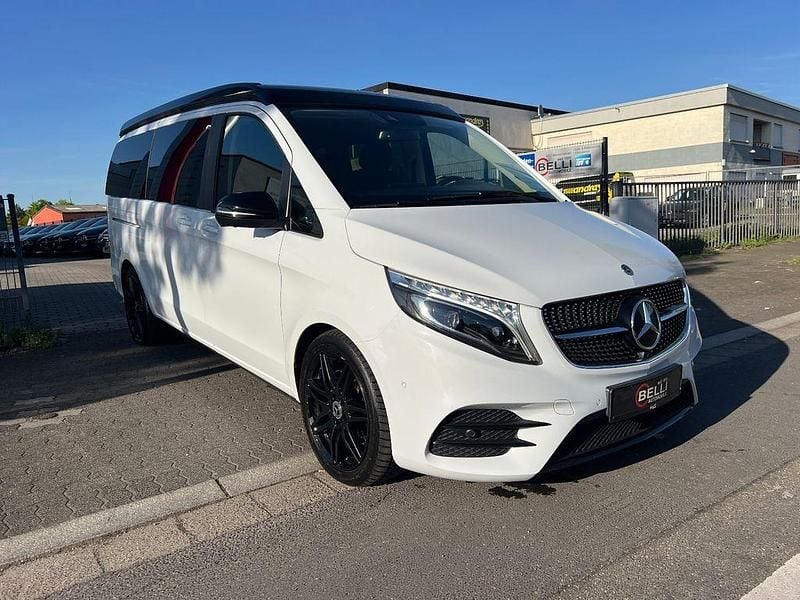 Second-hand Mercedes V300 Marco Polo 237 CP (174 kW) 2021 Alb Monovolum