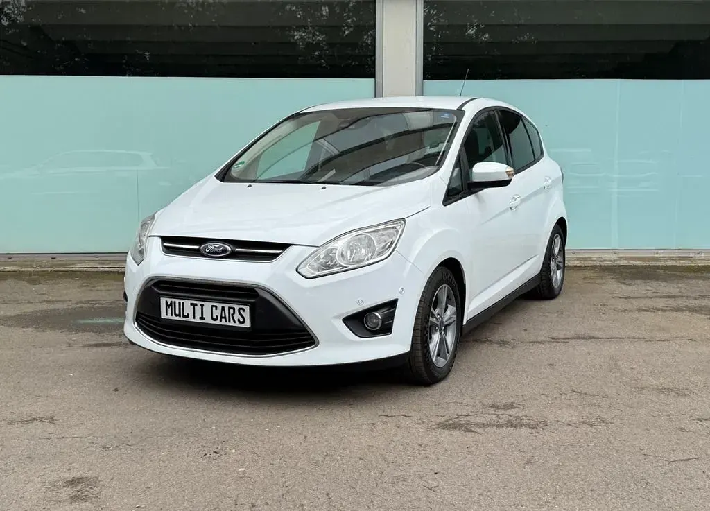 Gebraucht Ford C-MAX 125 PS (91 kW) 2015 Weiß Van / Kleinbus