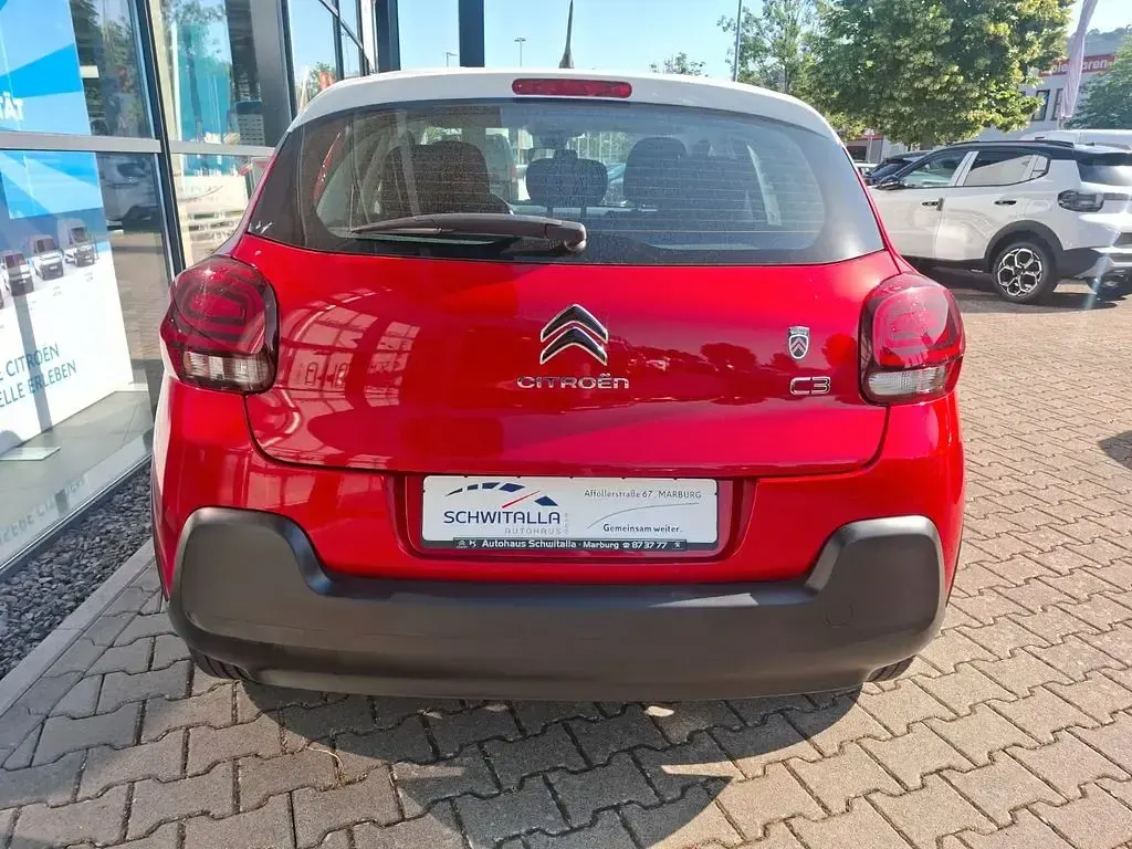 Gebraucht Citroën C3 PureTech 82 PS (60 kW) 2022 Rot Kleinwagen
