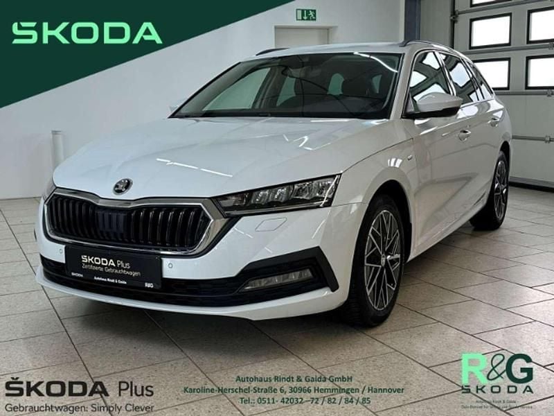 Weiss Gebraucht 2021 Skoda Octavia Clever Kombi | 24.990 € (Fairer Preis) - Bild 1/4