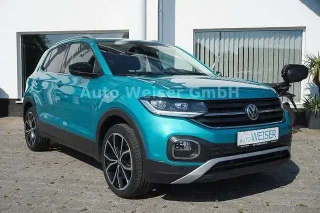 Gebraucht VW T-Cross Style 132 PS (97 kW) 2019 Makena tuerkis SUV