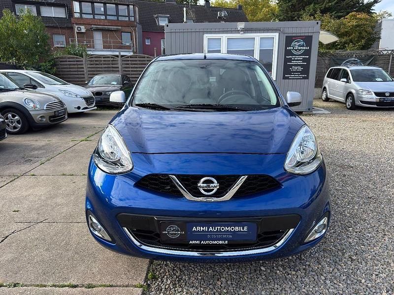Blau Gebraucht 2017 Nissan Micra N-TEC Kleinwagen | 7.390 € (Fairer Preis) - Bild 1/4