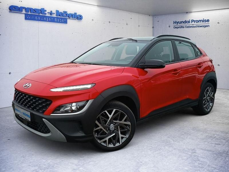 Rot Gebraucht 2021 Hyundai Kona Trend SUV | 19.990 € (Fairer Preis) - Bild 1/4