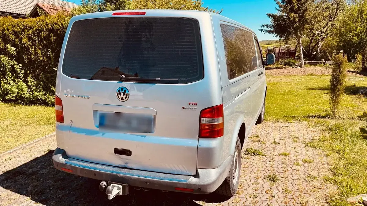 Usata VW Transporter 158 CV (116 kW) 2009 Argento Furgone