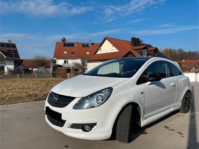 Weiß Gebraucht 2009 Opel Corsa Edition Limousine | 2.497 € (Guter Preis) - Bild 1/4
