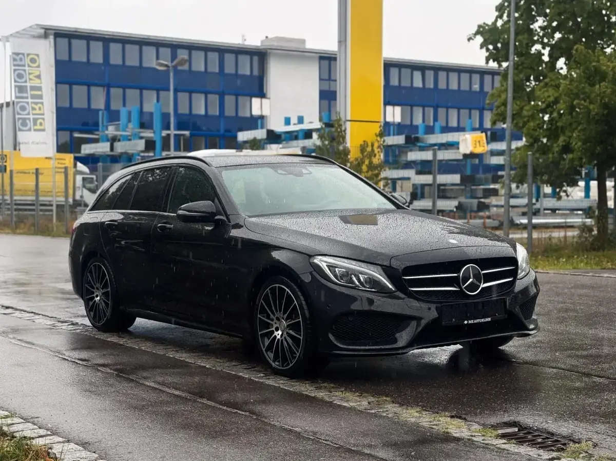 Gebraucht Mercedes C250 AMG line 204 PS (150 kW) 2015 Schwarz Kombi