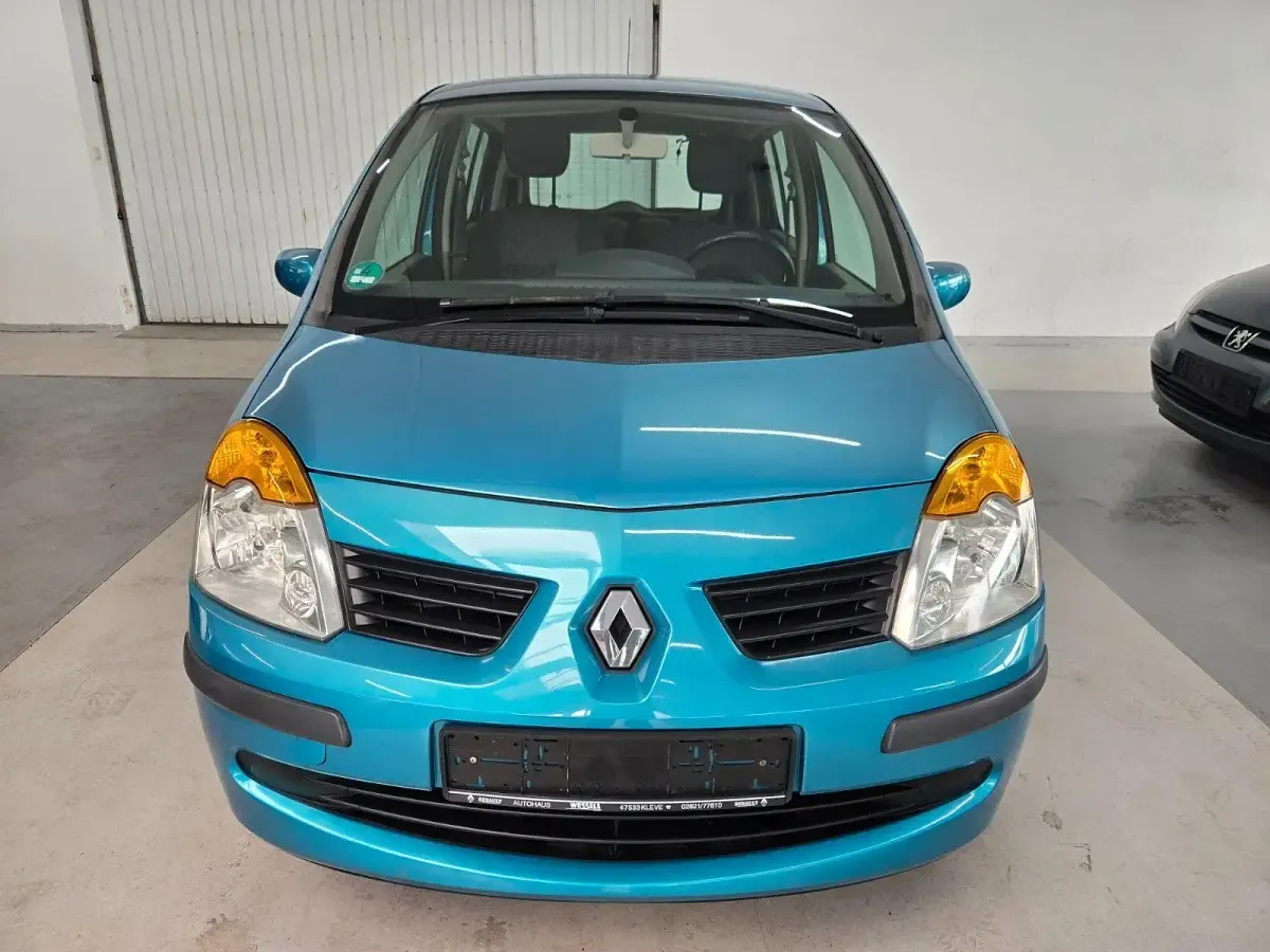 Gebraucht Renault Modus Dynamique 88 PS (64 kW) 2005 Blau Van / Kleinbus