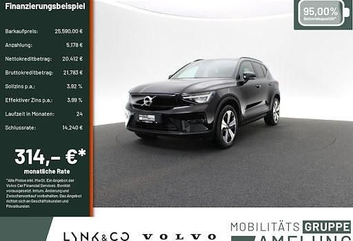 Gebraucht Volvo EX40 Core 175 kW (238 PS) 2022 Schwarz SUV