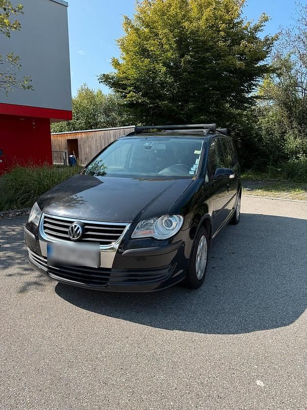 Schwarz Gebraucht 2007 VW Touran Van / Kleinbus | 500 € (Superpreis) - Bild 1/4
