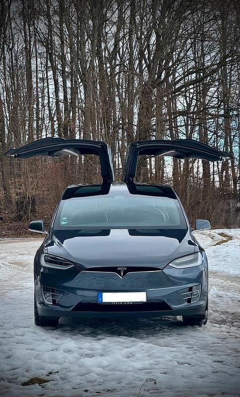 Gebraucht Tesla Model X Long Range AWD 325 kW (443 PS) 2019 Grau SUV