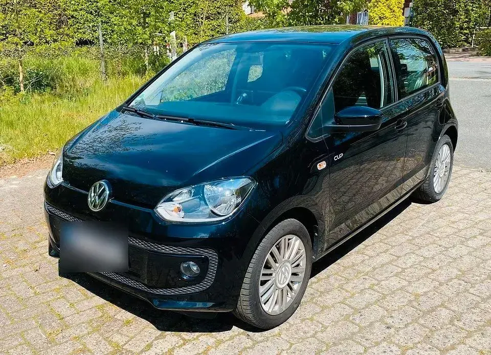 Gebraucht VW up! 60 PS (44 kW) 2014 Schwarz Kleinwagen