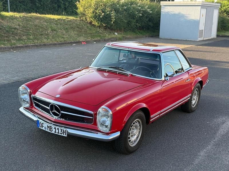 Gebraucht Mercedes SL280 170 PS (125 kW) 1970 Rot Cabrio