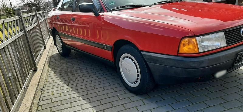 Gebraucht Audi 80 75 PS (55 kW) 1987 Rot Limousine