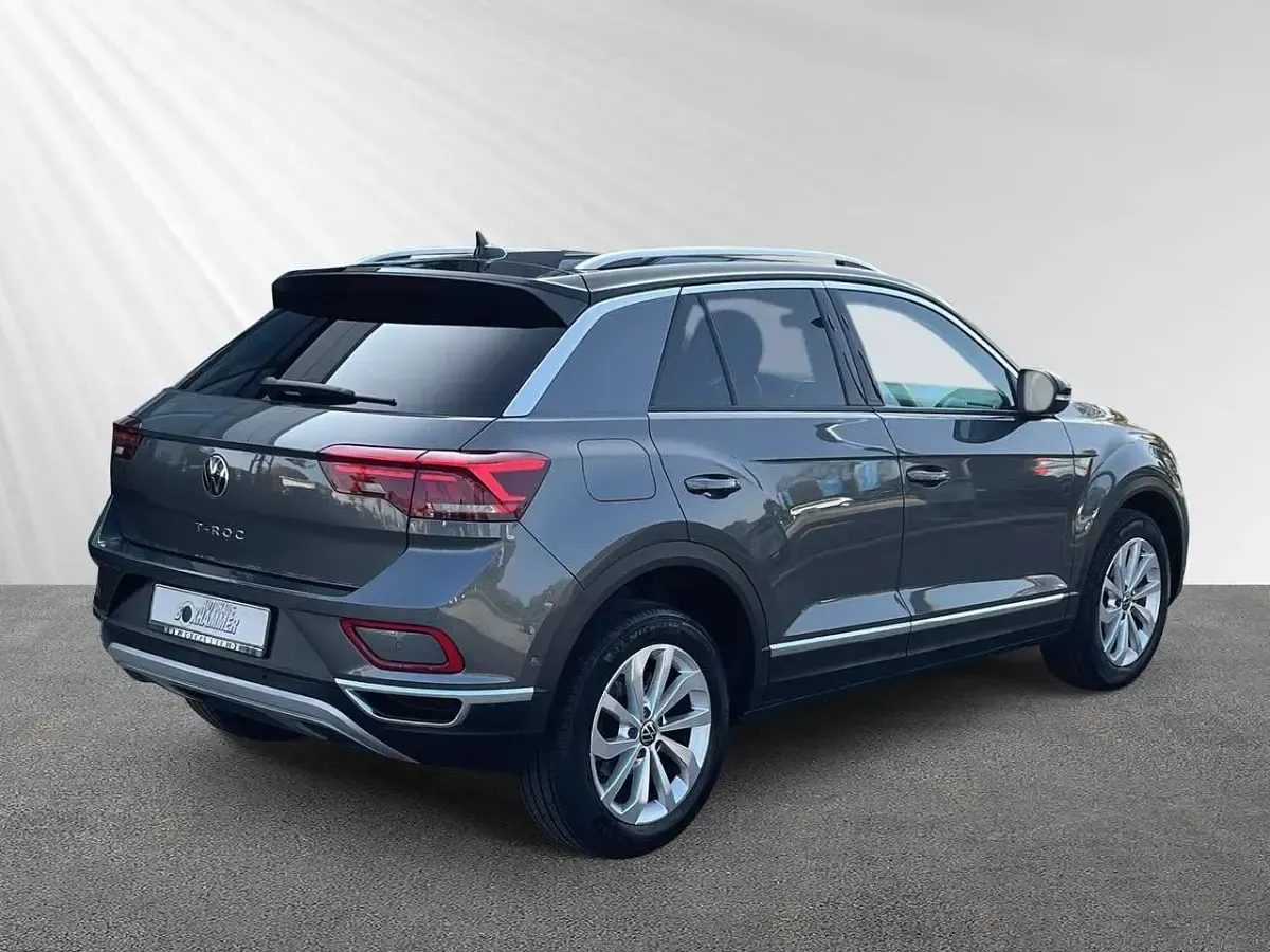 Occasion VW T-Roc Style 110 ch (80 kW) 2022 Gris SUV