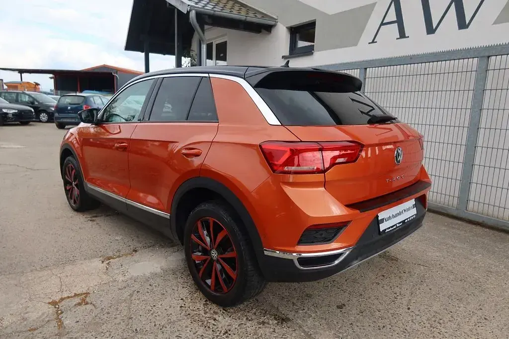 Gebraucht VW T-Roc Style 116 PS (85 kW) 2019 Orange SUV