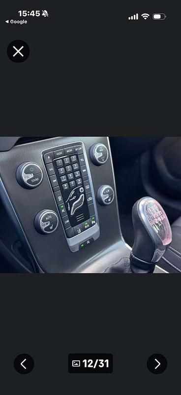 Gebraucht Volvo V40 150 PS (110 kW) 2015 Schwarz Limousine