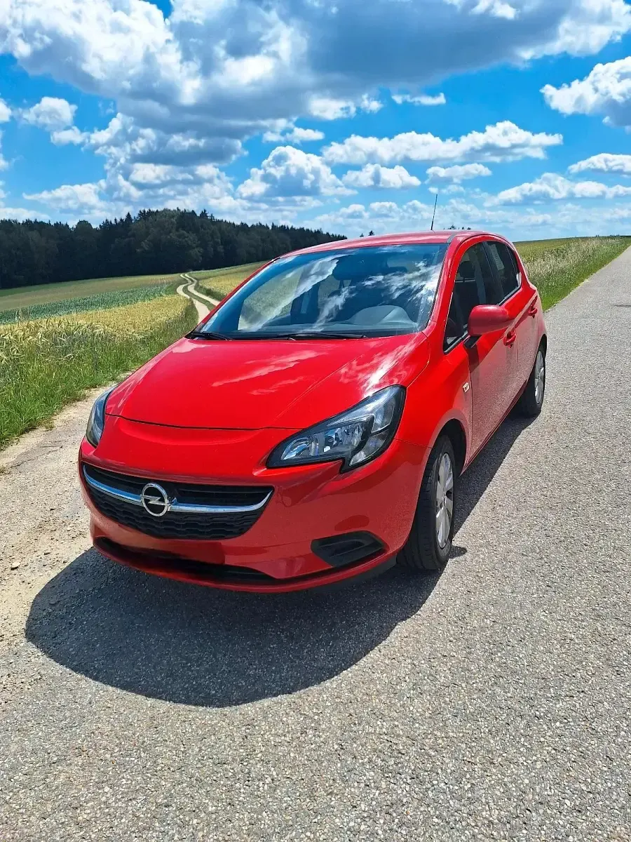 Gebraucht Opel Corsa Eco 101 PS (74 kW) 2015 Rot Kleinwagen
