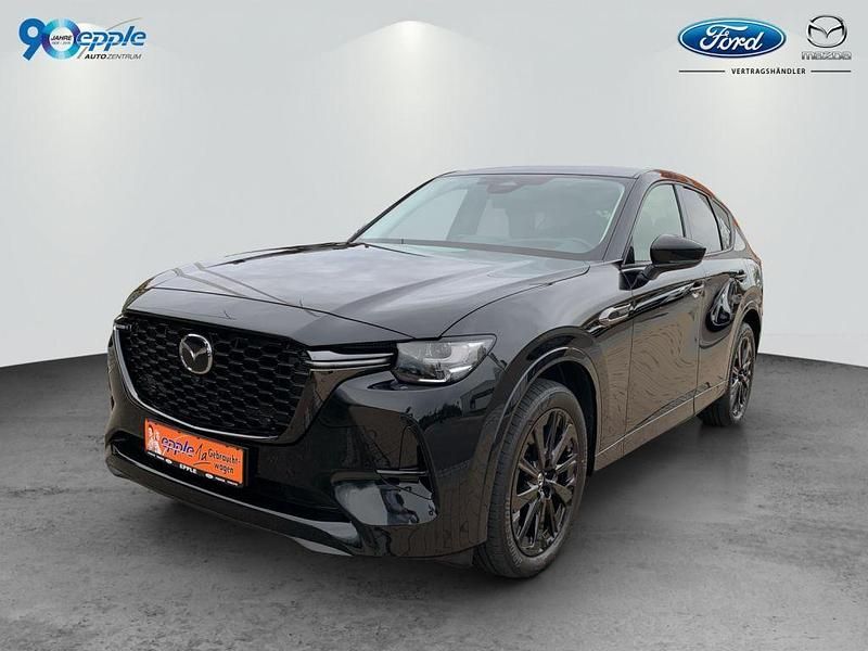 Jet black Gebraucht 2022 Mazda CX-60 Homura-Line SUV | 38.990 € (Fairer Preis) - Bild 1/4