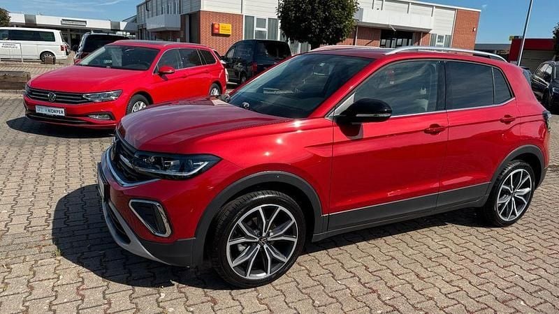 Rot Gebraucht 2024 VW T-Cross Style SUV | 26.367 € (Fairer Preis) - Bild 1/4