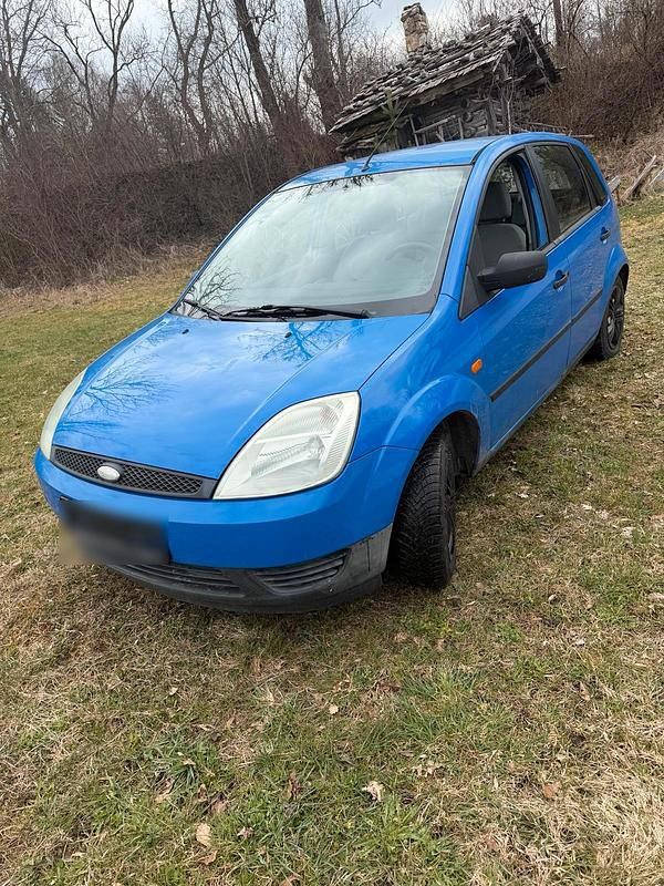 Gebraucht Ford Fiesta 60 PS (44 kW) 2002 Blau Kleinwagen